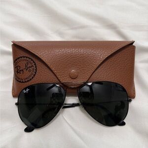 Ray-Ban Aviator Black Sunglasses
